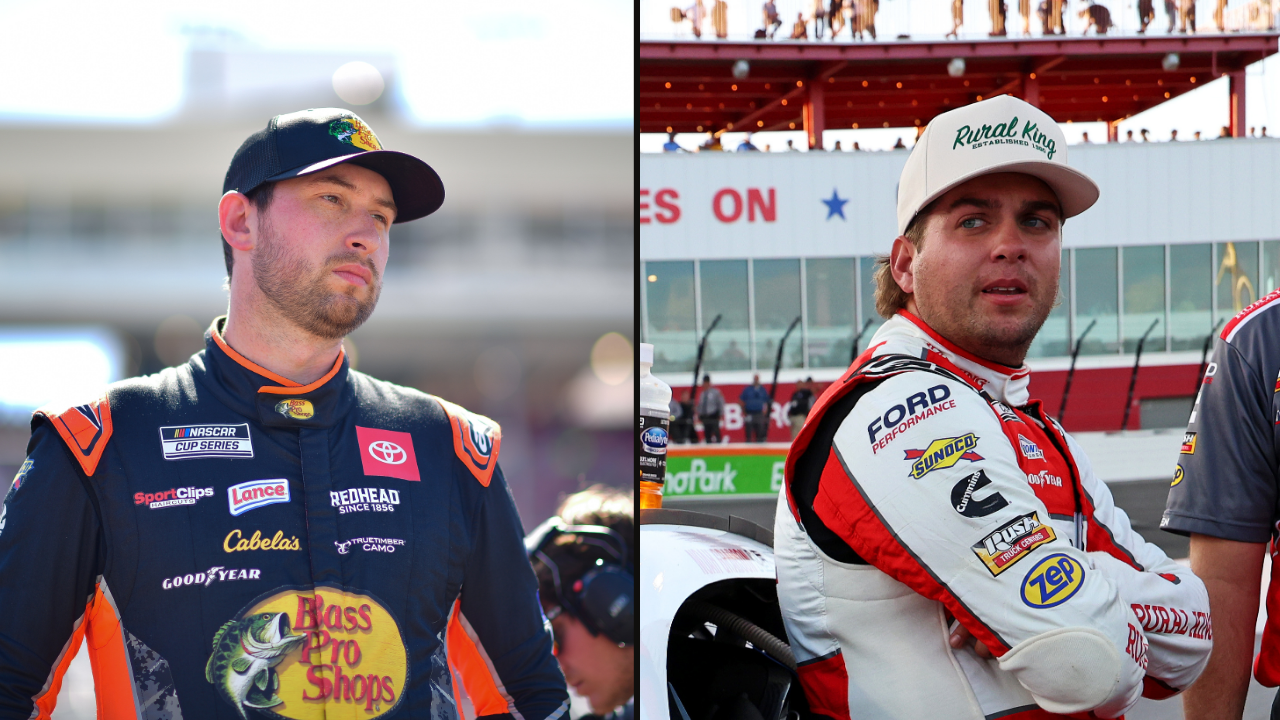 Chase Briscoe (L) and Noah Gragson (R)