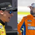 Carson Hocevar and Ricky Stenhouse Jr.