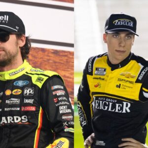 Ryan Blaney and Carson Hocevar