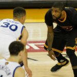 Kyrie Irving and Stephen Curry Game 7 2016 Finals