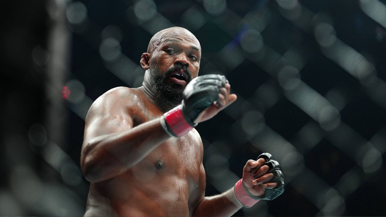 Jon Jones and Stipe Miocic meet in the octagon for a 3-round bout for UFC309 - Jones vs Miocic