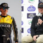 Carson Hocevar and Dale Earnhardt Jr.