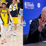 Tyrese Haliburton (L), Rick Carlisle (R)