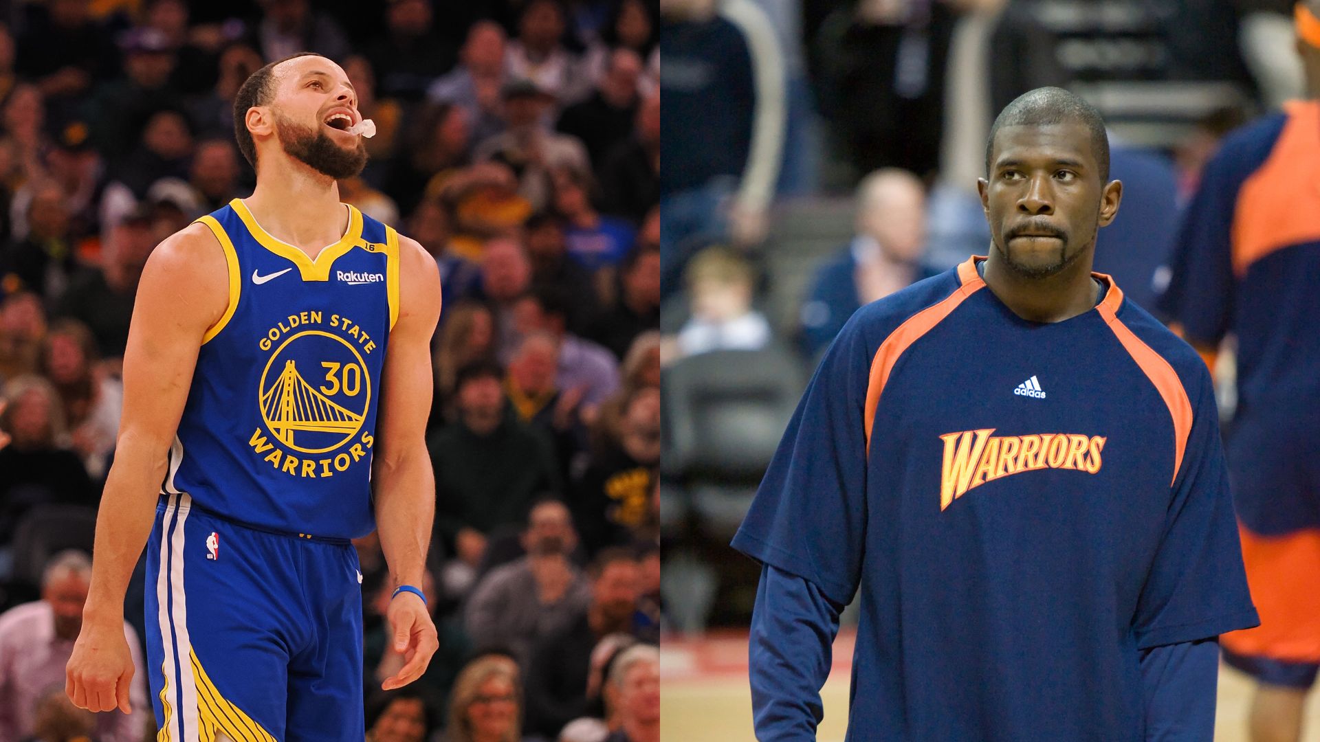 Stephen Curry (L) and Jason Richardson (R)