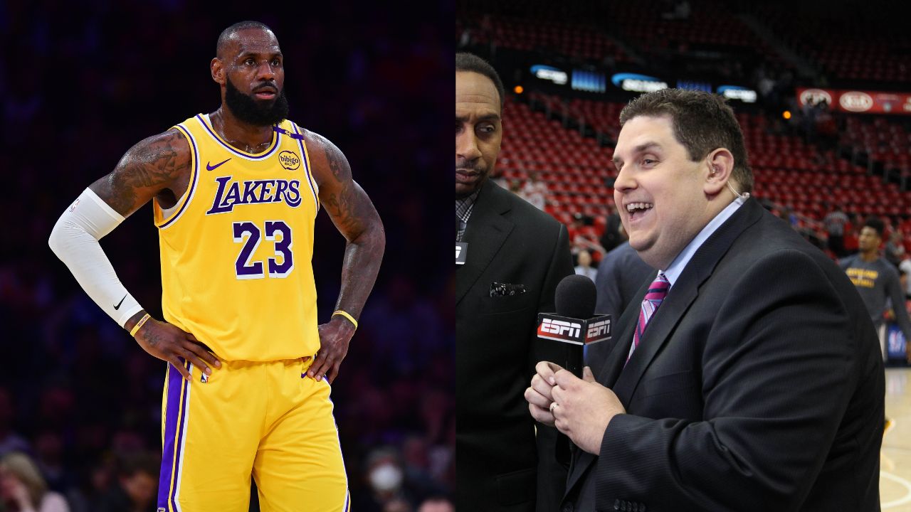 (L) LeBron James (R) Brian Windhorst