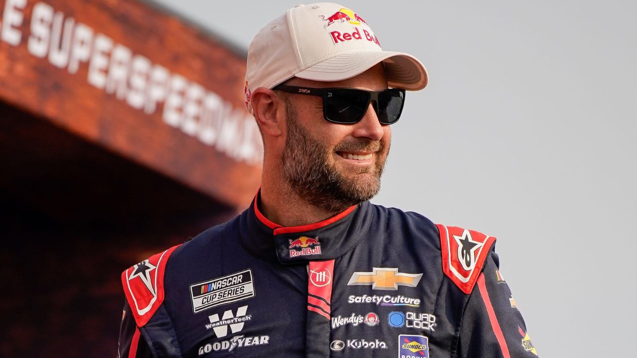 NASCAR Cup Series driver Shane Van Gisbergen is introduced before the Cracker Barrel 400 at Nashville Superspeedway in Lebanon, Tenn., Sunday, June 1, 2025.