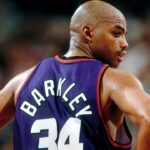 Unknown date 1993; Portland, OR, USA: FILE PHOTO; Phoenix Suns forward Charles Barkley (34) against the Portland Trail Blazers at Memorial Coliseum. Mandatory Credit: Imagn Images