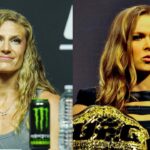 Kayla Harrison (L), Ronda Rousey (R)