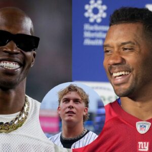 Chad Johnson, Jaxson Dart, Russell Wilson