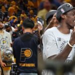 Tyrese Haliburton (L), Pascal Siakam (R)