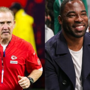 Steve Spagnuolo and Justin Tuck