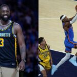 Dwyane Wade (L), Shai Gilgeous-Alexander (R)