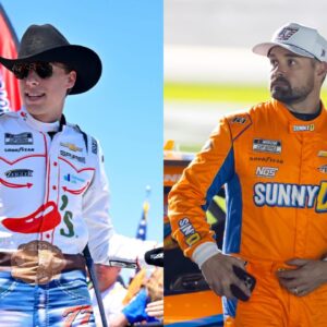 Carson Hocevar and Ricky Stenhouse Jr.