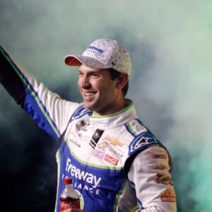 NASCAR Cup Series driver Daniel Suarez (99) during driver introductions for the Duels at Daytona International Speedway.