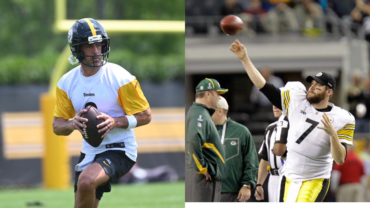 Aaron Rodgers and Ben Roethliberger