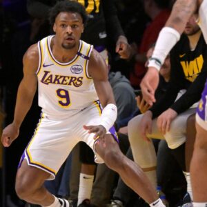 Bronny James, Lakers v Wolves