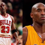 Michael Jordan (L), Kobe Bryant (R)