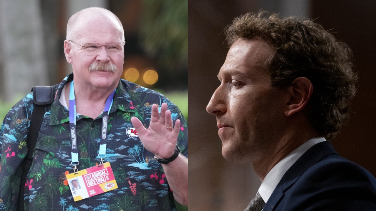 Andy Reid, Mark Zuckerberg