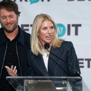 Matthew and Kelly Stafford