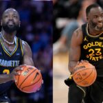 Dwayne Wade (L), Draymond Green (R)