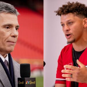 Mike Florio and Patrick Mahomes