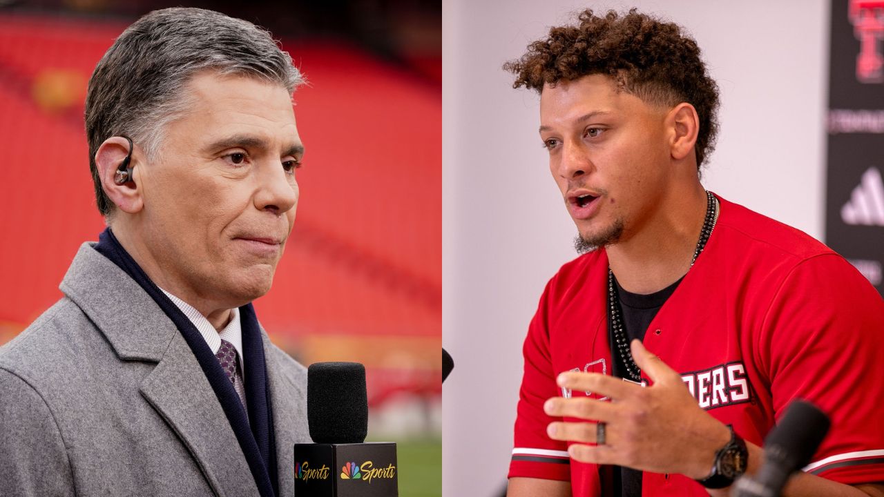 Mike Florio and Patrick Mahomes