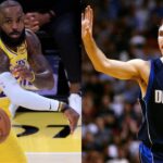 LeBron James (L), Steve Nash (R)