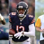 D.K Metcalf, Keenan Allen and Aaron Rodgers