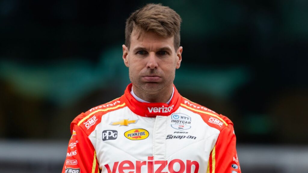 IndyCar Series driver Will Power during the 109th Running of the Indianapolis 500 at Indianapolis Motor Speedway.
