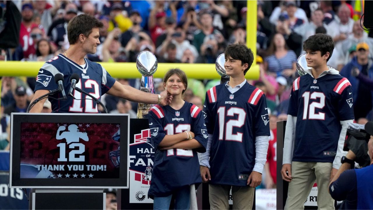Tom Brady and his kids