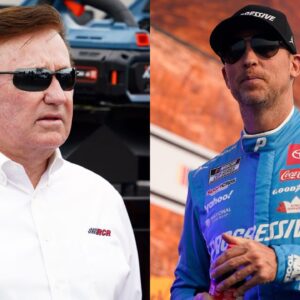 Richard Childress and Denny Hamlin