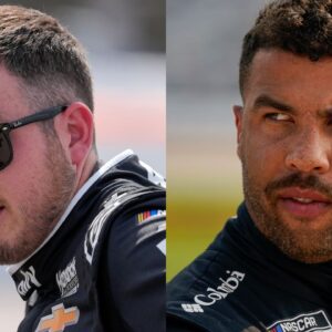 Alex Bowman and Bubba Wallace