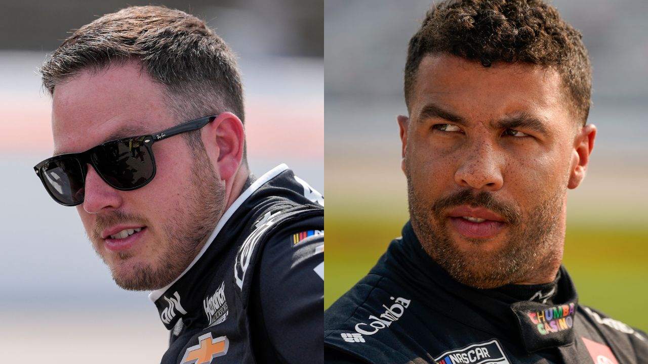 Alex Bowman and Bubba Wallace