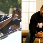 Michael Jordan (L), Ice Cube (R)