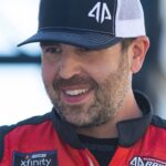 Former NASCAR Xfinity Series driver Tommy Joe Martins during the Nalley Cars 250 at Atlanta Motor Speedway.