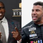 Shannon Sharpe and Bubba Wallace