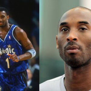 Tracy McGrady (L), Kobe Bryant (R)