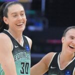 Breanna Stewart and Sabrina Ionescu, NY Liberty