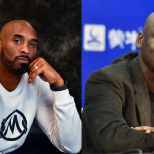 Kobe Bryant (L), Michael Jordan (R)