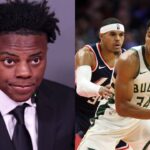 IShowSpeed (L), Giannis Antetokounmpo (R)