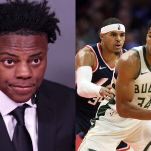 IShowSpeed (L), Giannis Antetokounmpo (R)