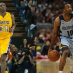 Kobe Bryant (L), Gilbert Arenas (R)