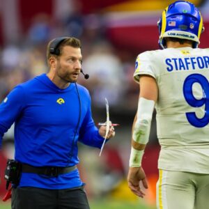 Sean McVay and Matthew Stafford