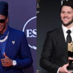 Lamar Jackson on the red carpet before the ESPYS at The Dolby Theatre.