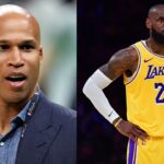 Richard Jefferson (L), Lebron James (R)