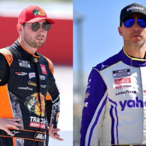 Chase Briscoe and Denny Hamlin