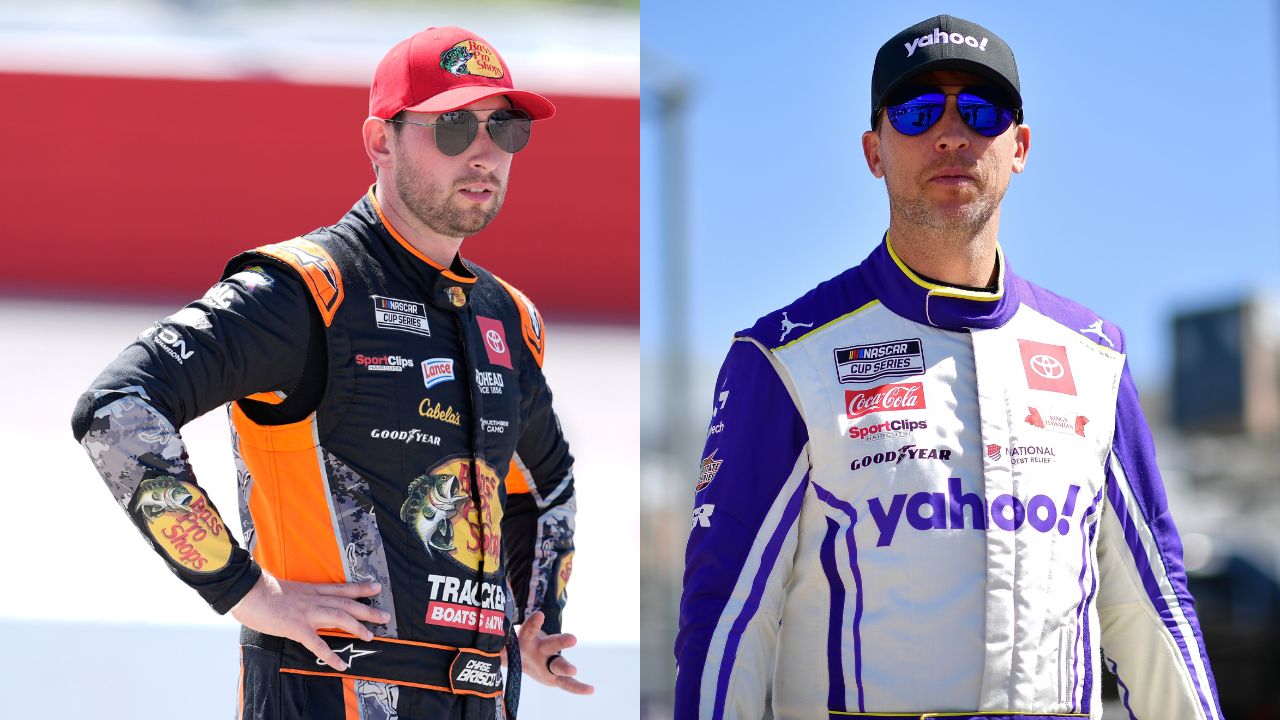Chase Briscoe and Denny Hamlin