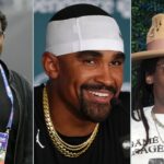 Cris Carter, Jalen Hurts and Cam Newton