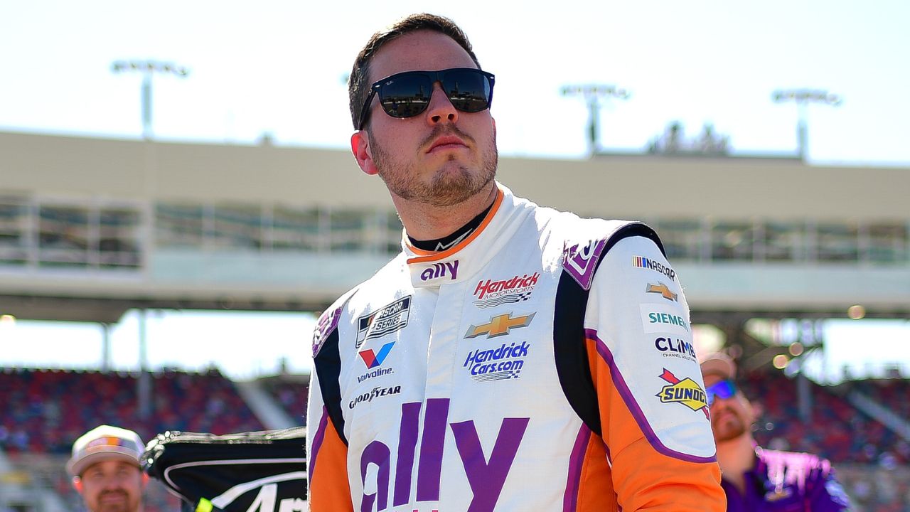 NASCAR Cup Series driver Alex Bowman (48) during qualifying for the Shrines Children’s 500 at Phoenix Raceway.