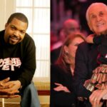 Ice Cube (L), Pat Riley (R)